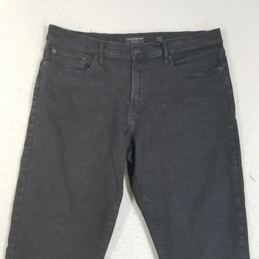 Lucky Brand jeans mens 38 x 30 412 athletic Slim flex stretch denim pants retro